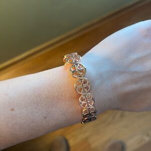 Tory Burch Cuff Bracelet Rose Gold